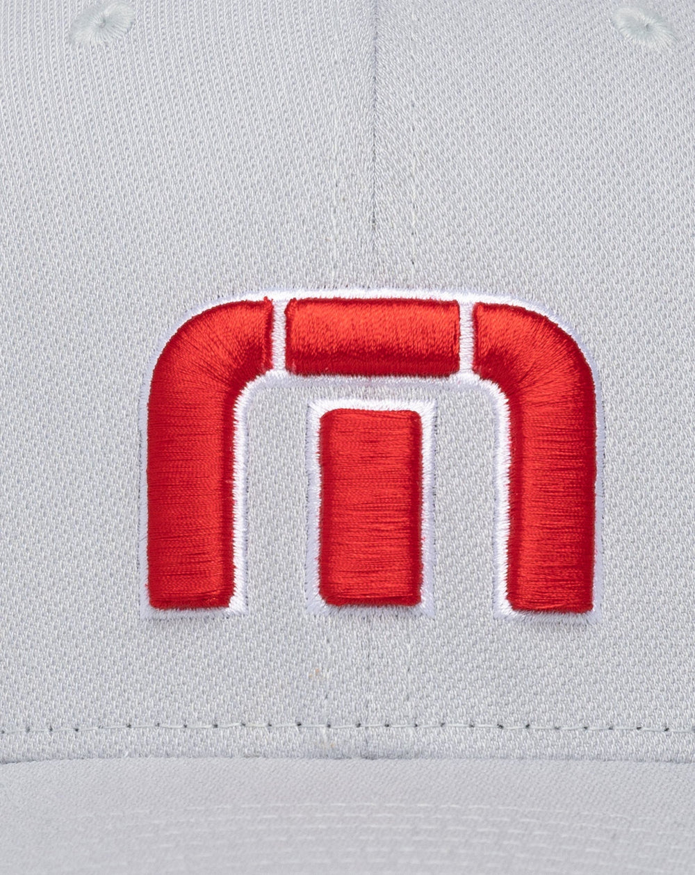 TravisMathew | Red White Iconic Snapback Hat