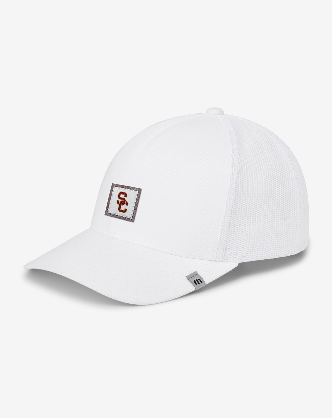 TravisMathew | USC Leather Patch Snapback Hat