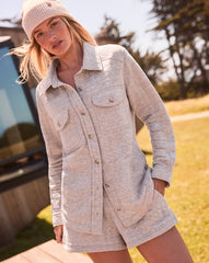 TravisMathew | Cloud Coastal Quilted Shacket