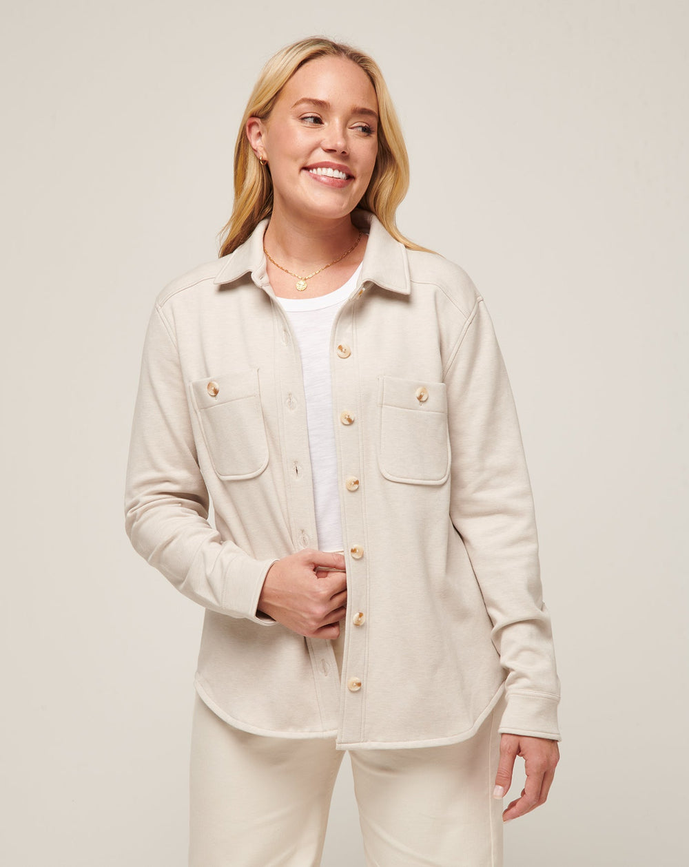 TravisMathew | Cloud Fleece Shacket