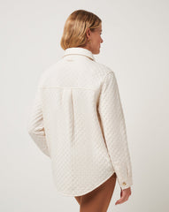 TravisMathew | Diamond Quilted Shacket