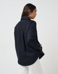 TravisMathew | Diamond Quilted Shacket