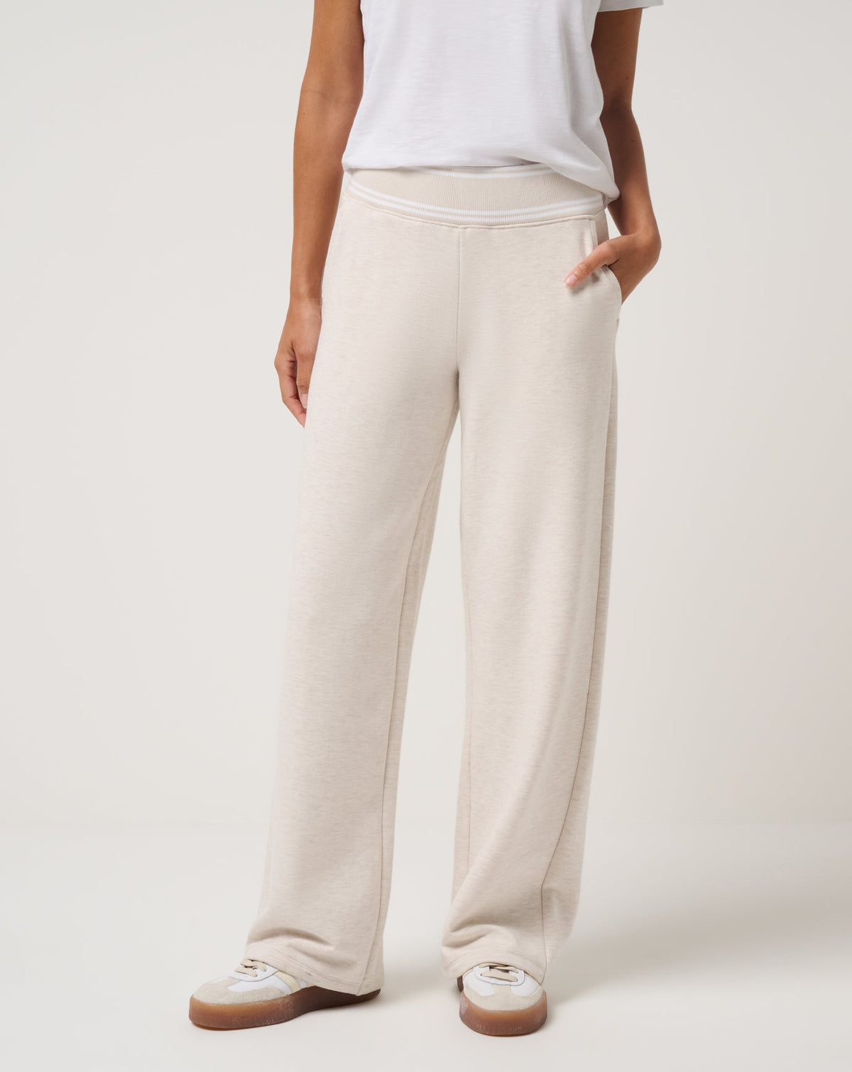 TravisMathew | Cloud Fleece Clubside Wide Leg Pant
