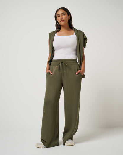 Travis Mathew Outlets Skyloft Soft Wide Leg Pant Women