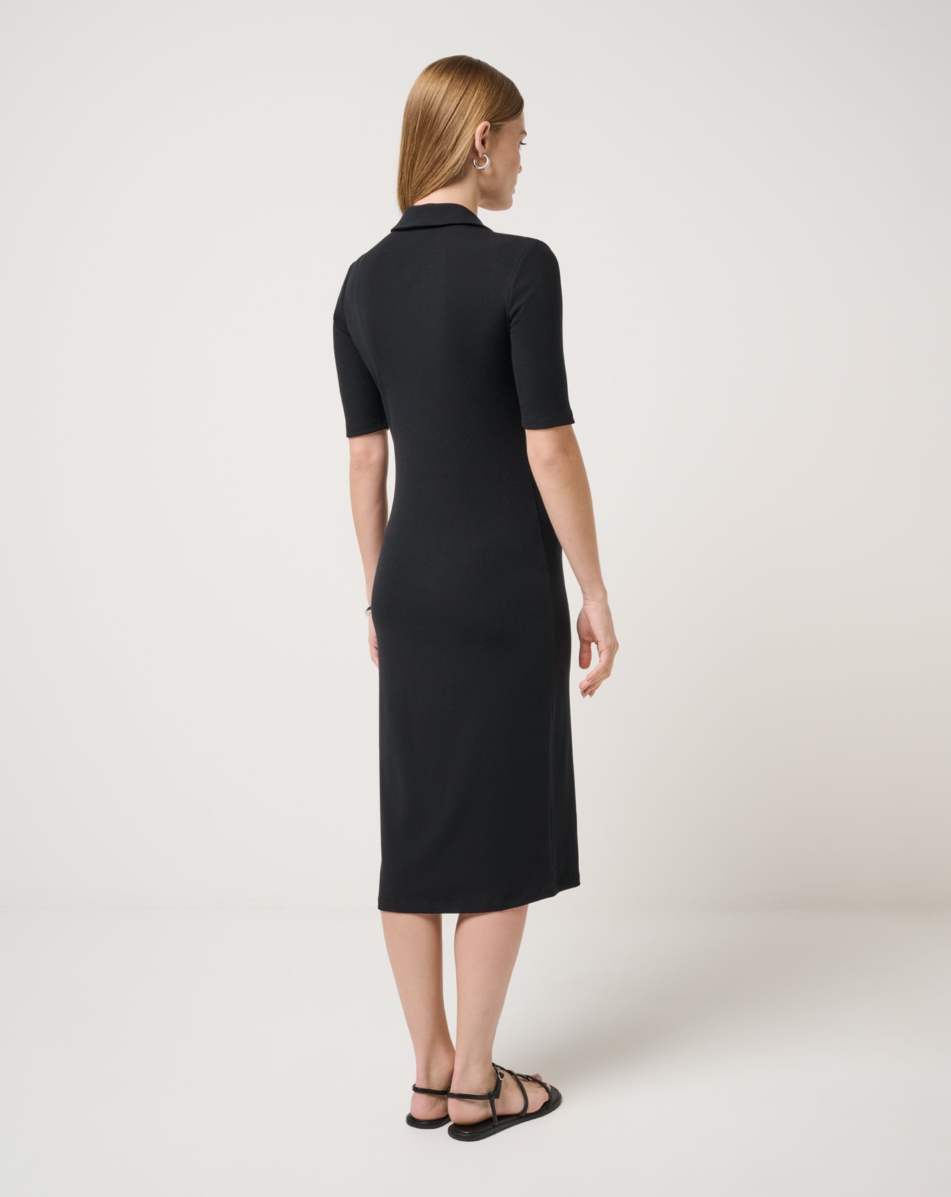 TravisMathew | Cloud Rib Polo Midi Dress