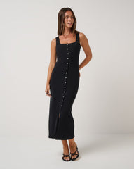 TravisMathew | Cloud Rib Button Tank Dress