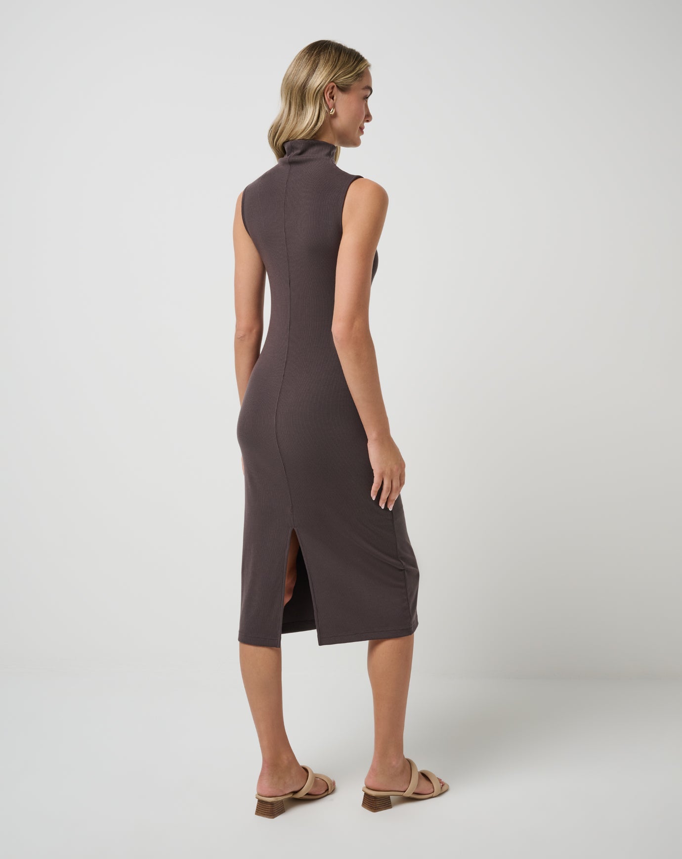 TravisMathew | Cloud Rib Mock Neck Dress