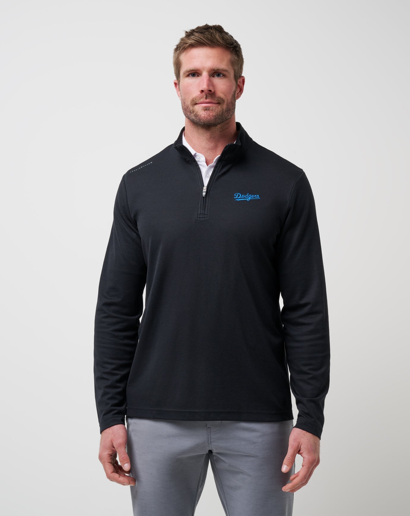 TravisMathew | Los Angeles Dodgers Time To Tailgate Quarter Zip