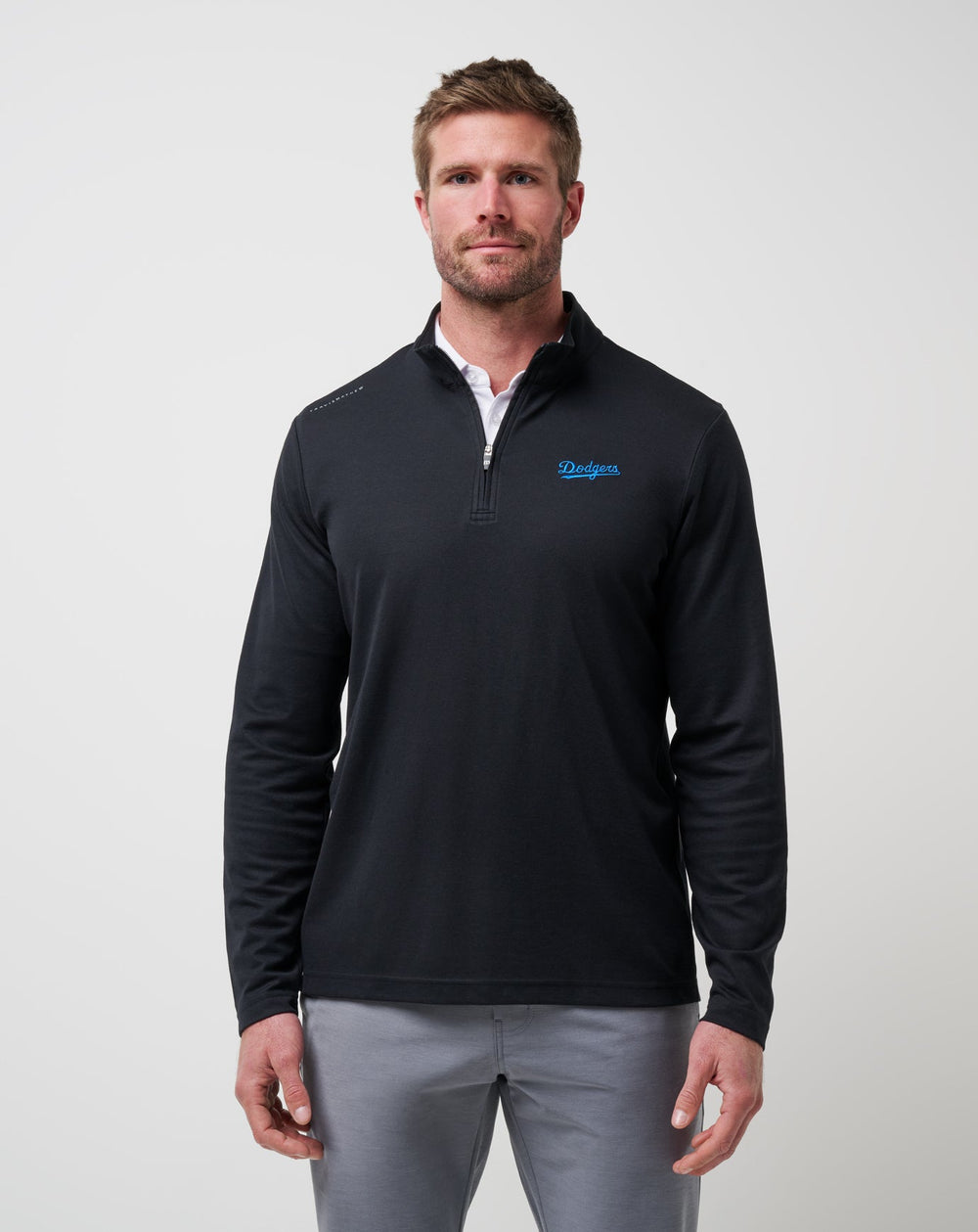 TravisMathew | Los Angeles Dodgers Time To Tailgate Quarter Zip