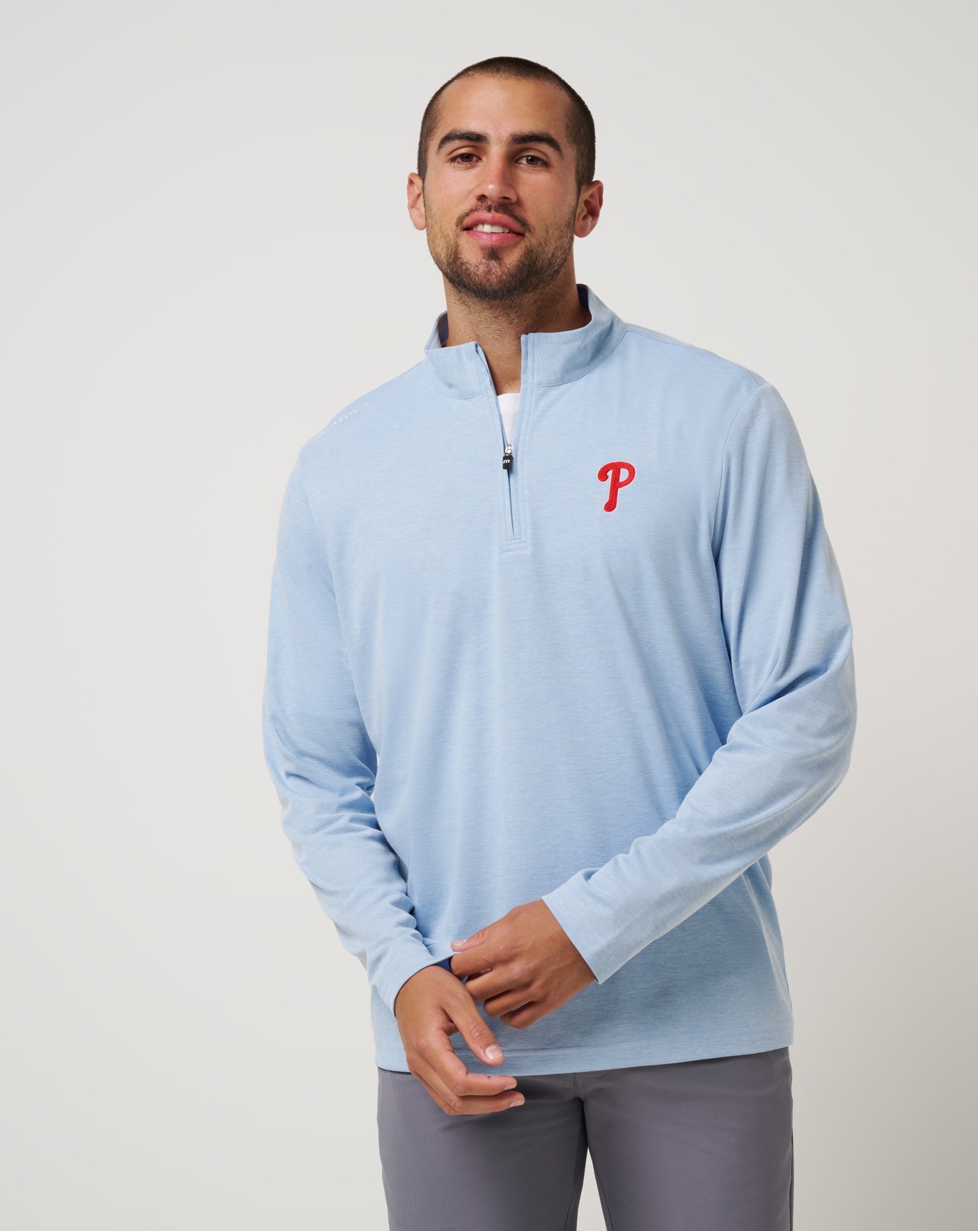 TravisMathew | Philadelphia Phillies Time To Tailgate Quarter Zip