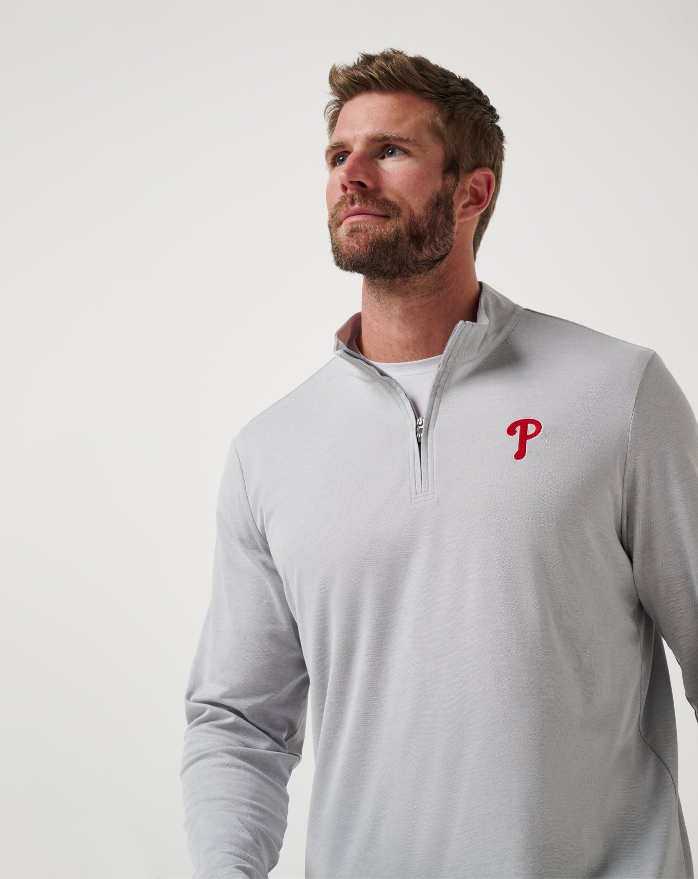 TravisMathew | Philadelphia Phillies Time To Tailgate Quarter Zip