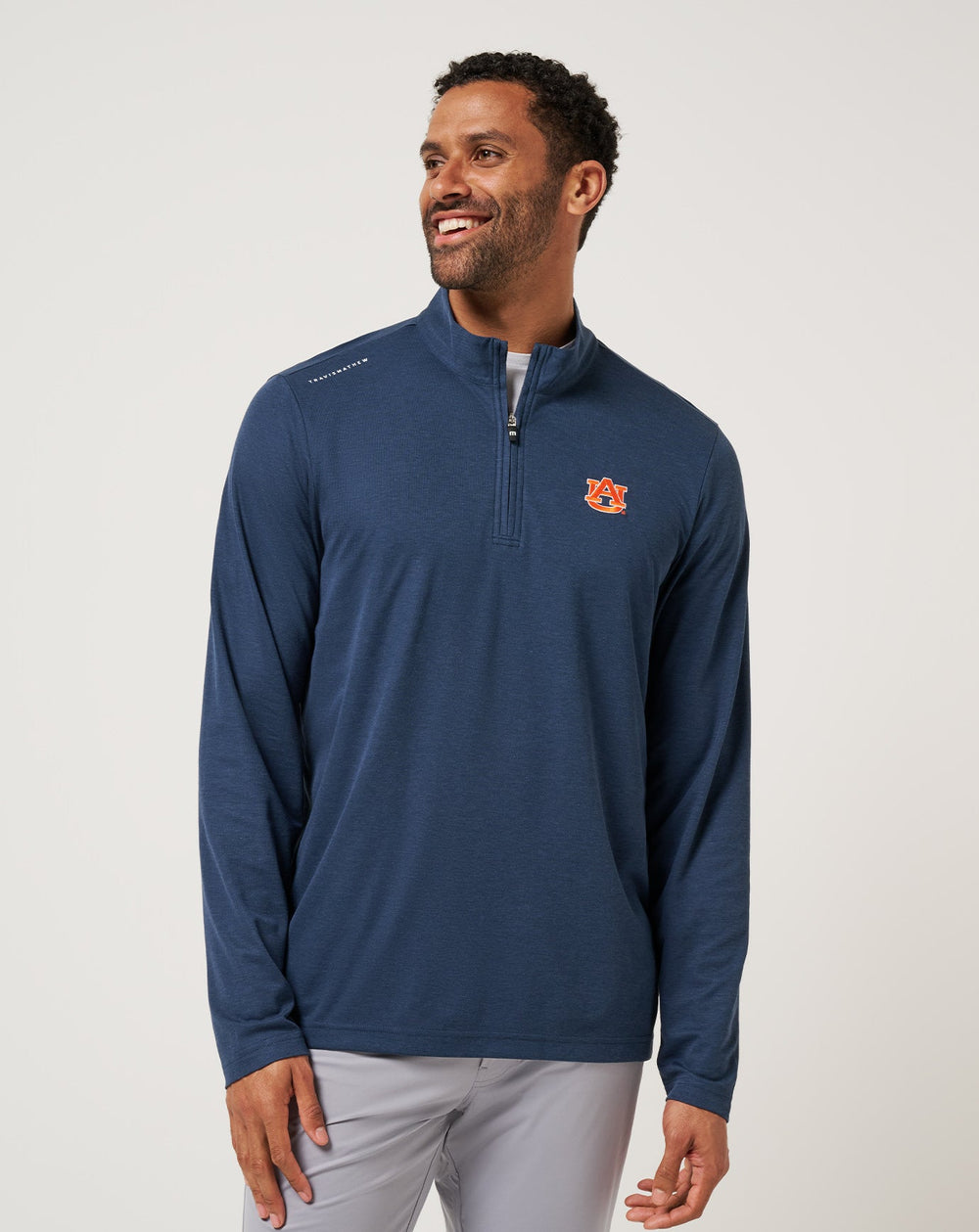 TravisMathew | Auburn Time To Tailgate Quarter Zip