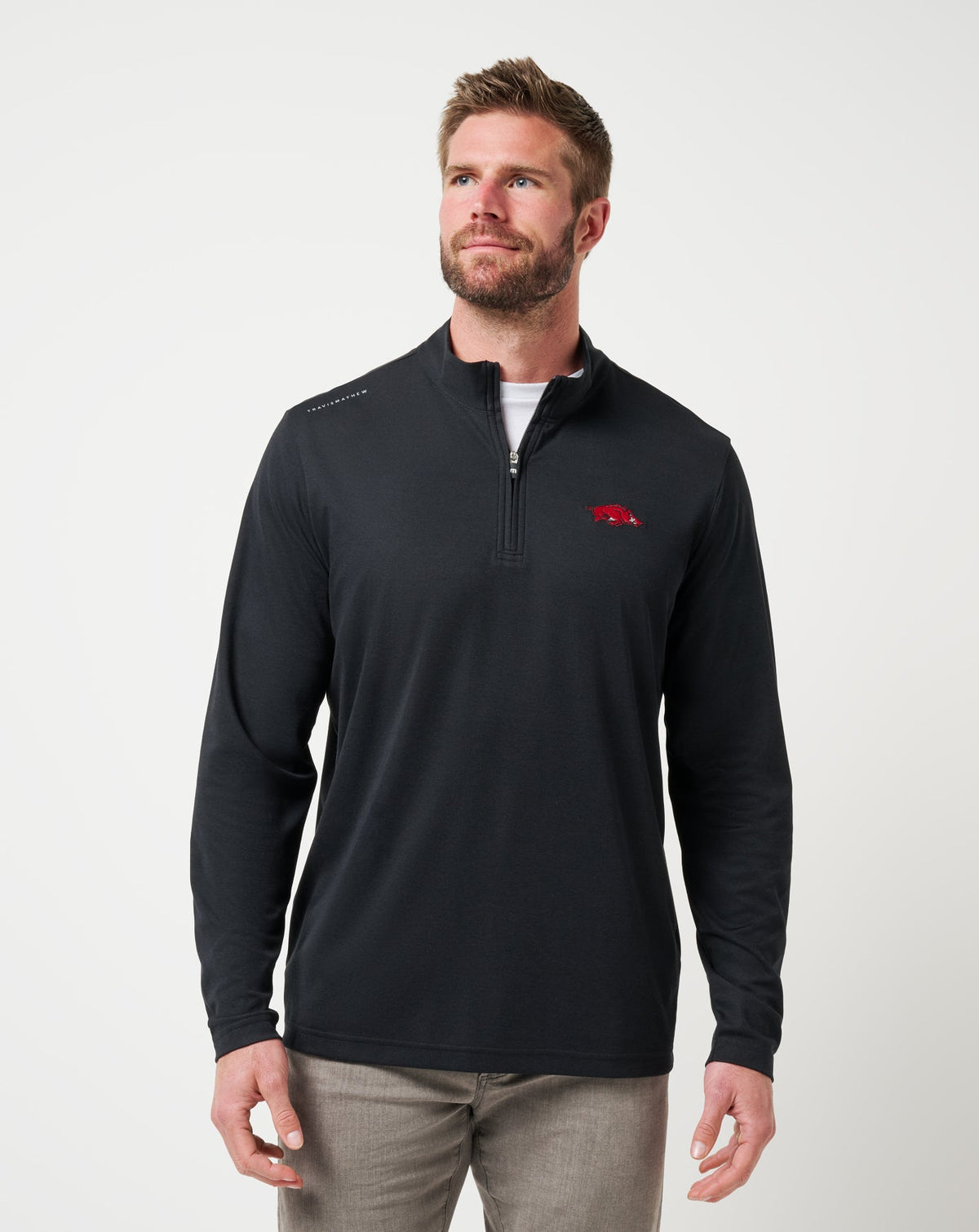 TravisMathew | Arkansas Time To Tailgate Quarter Zip