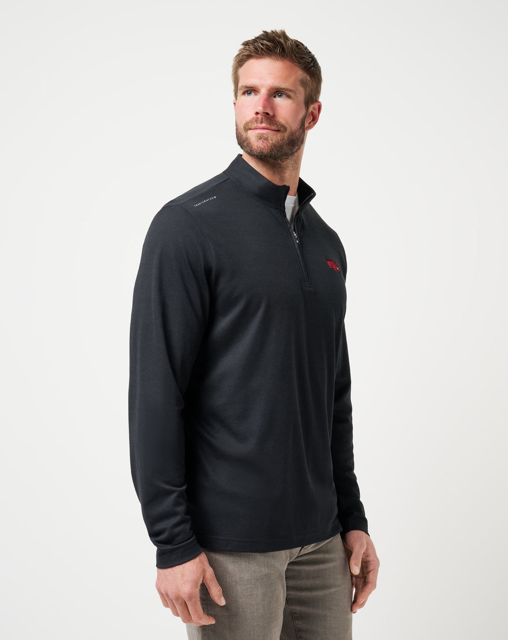 TravisMathew | Arkansas Time To Tailgate Quarter Zip
