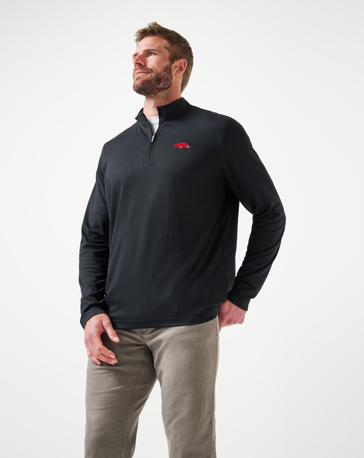TravisMathew | Arkansas Time To Tailgate Quarter Zip