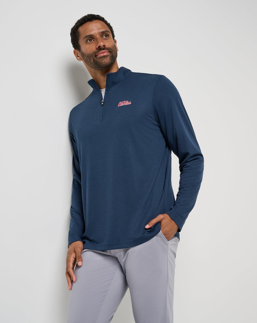 TravisMathew | Mississippi Time To Tailgate Quarter Zip