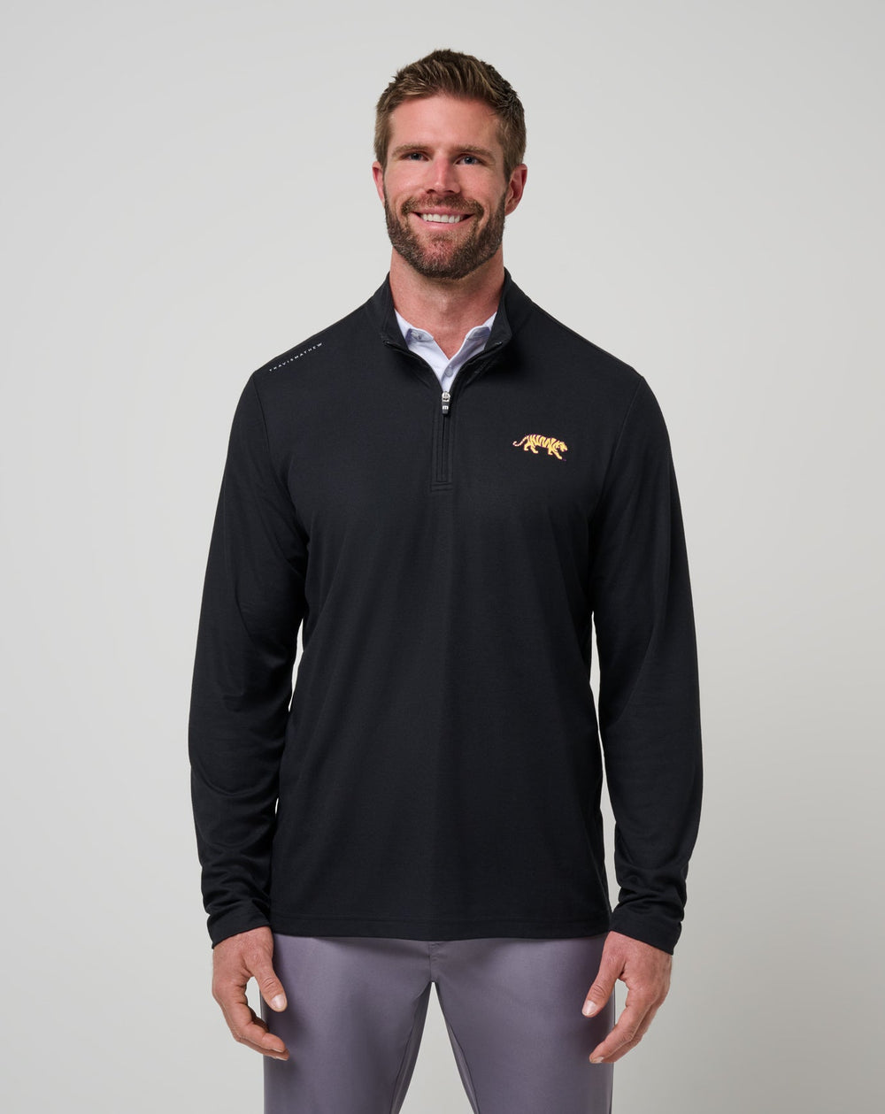 TravisMathew | LSU Time To Tailgate Quarter Zip