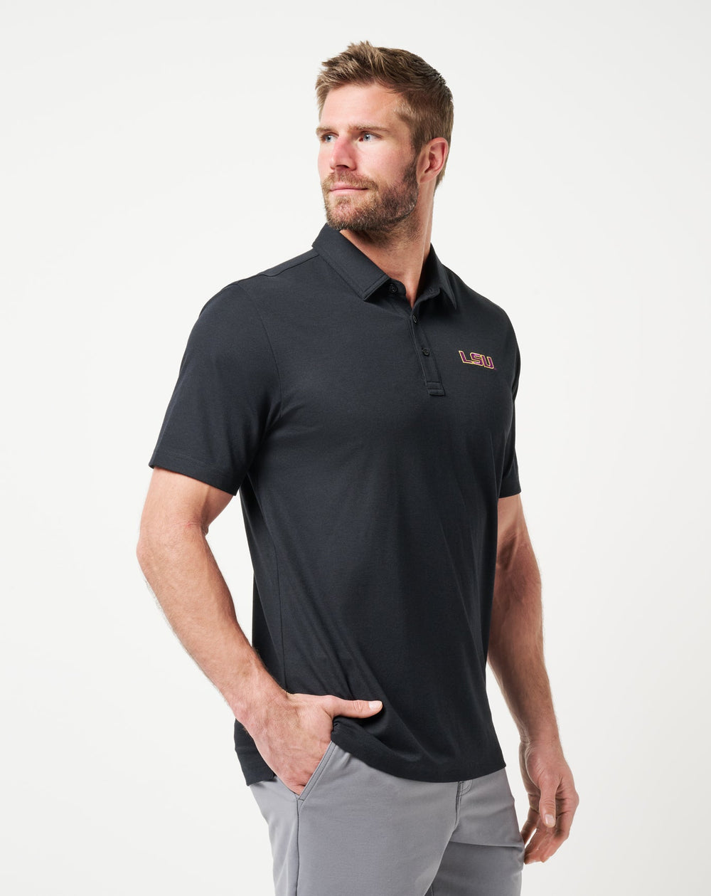 TravisMathew | LSU School Pride Polo