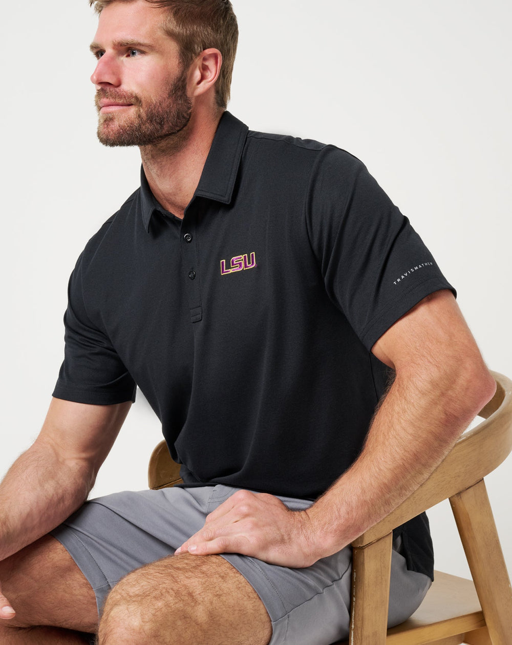 TravisMathew | LSU School Pride Polo