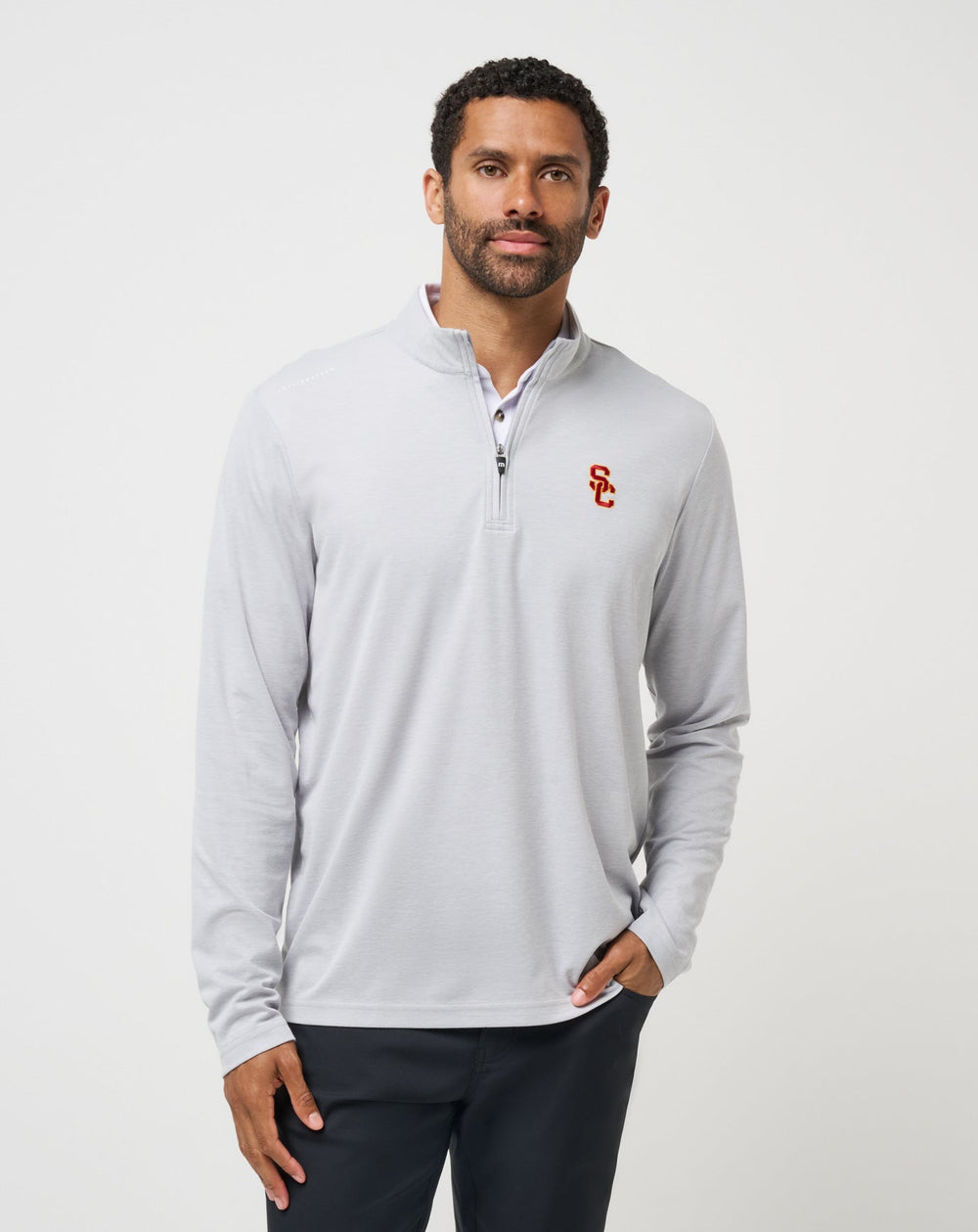 TravisMathew | USC Time To Tailgate Quarter Zip