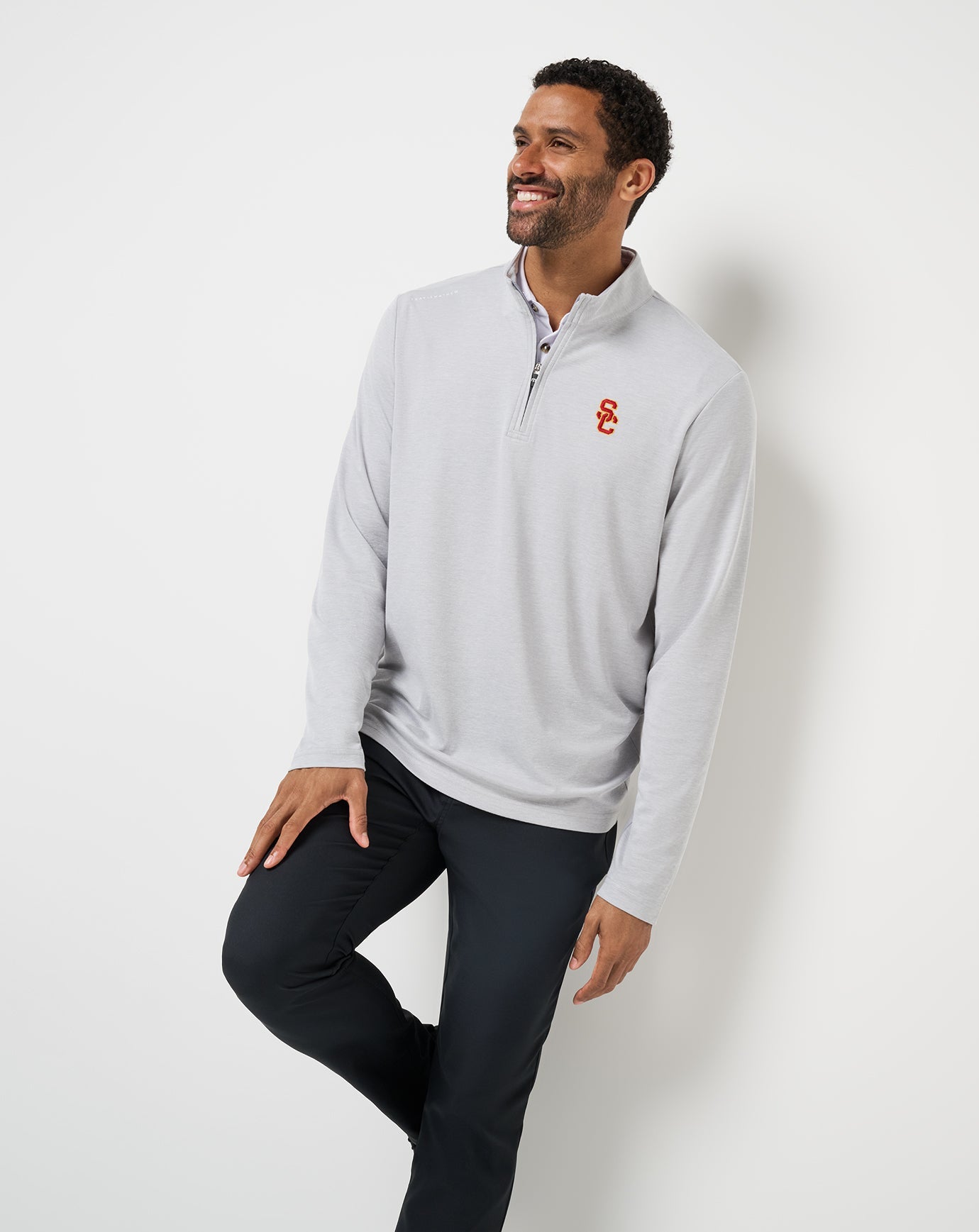 TravisMathew | USC Time To Tailgate Quarter Zip