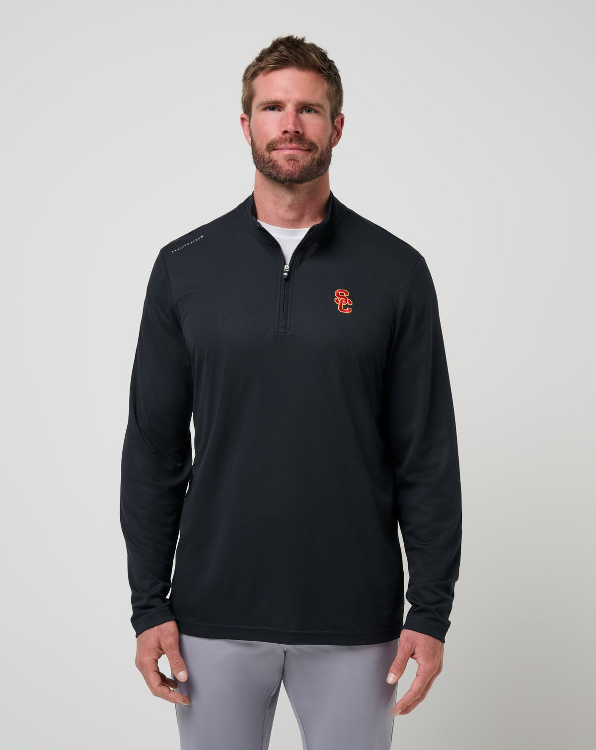 TravisMathew | USC Time To Tailgate Quarter Zip