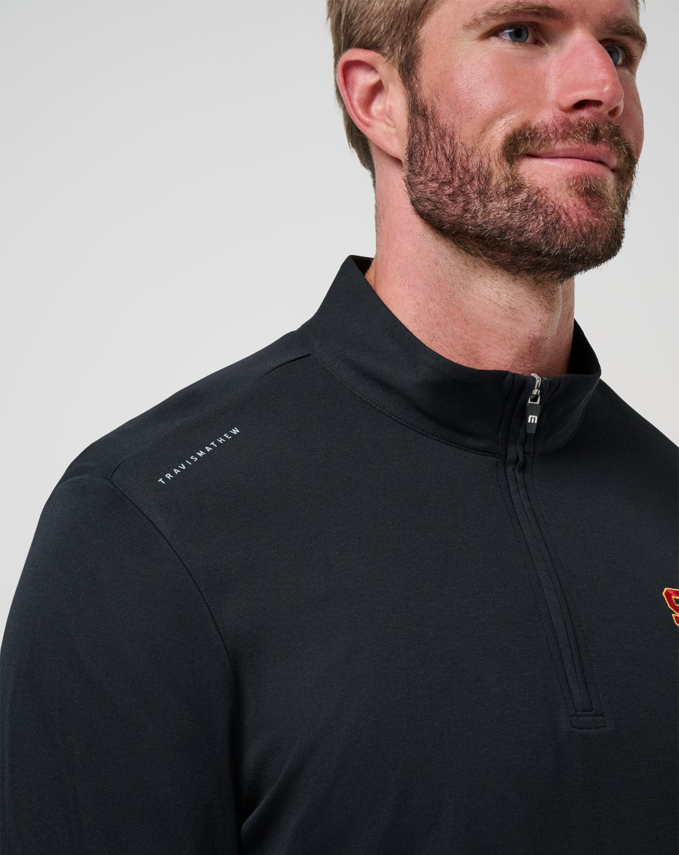 TravisMathew | USC Time To Tailgate Quarter Zip