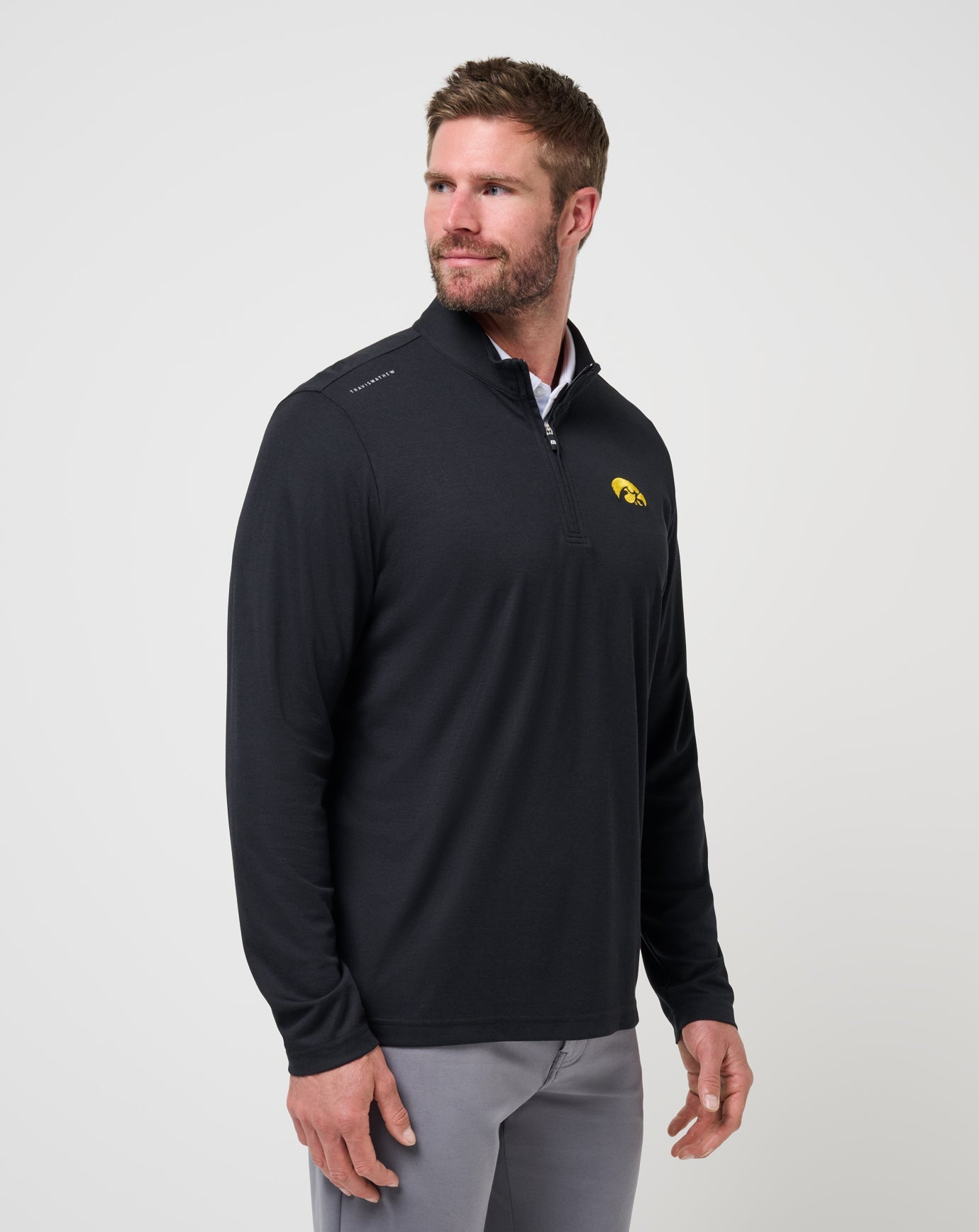 TravisMathew | Iowa Time To Tailgate Quarter Zip