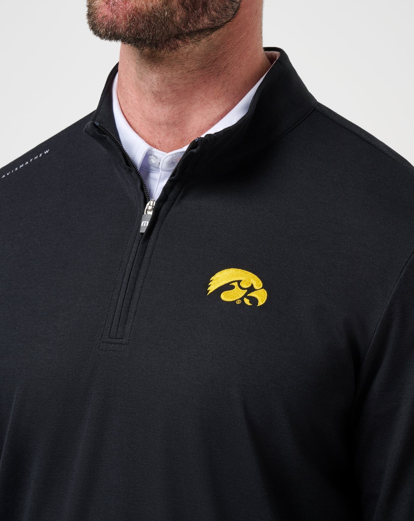 TravisMathew | Iowa Time To Tailgate Quarter Zip