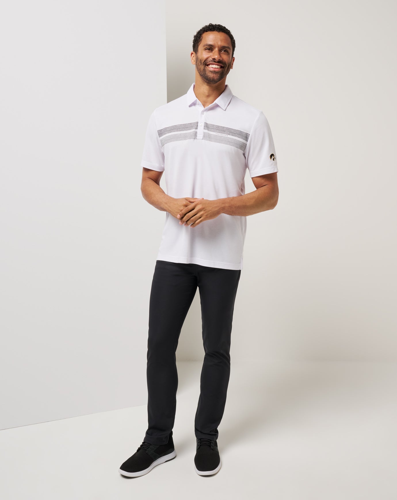 Travis Mathew US Iowa Top Recruit Polo Game Day|New