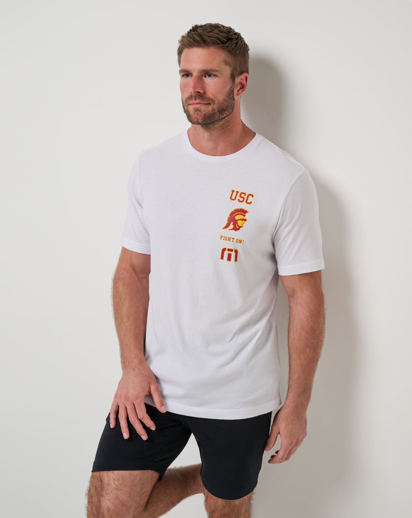 Travis Mathew Discount USC Playoffs 2.0 Tee Game Day|New