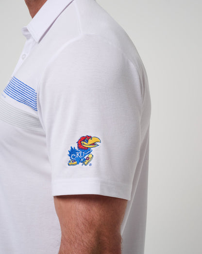 Travis Mathew Discount Kansas Top Recruit Polo Game Day|New
