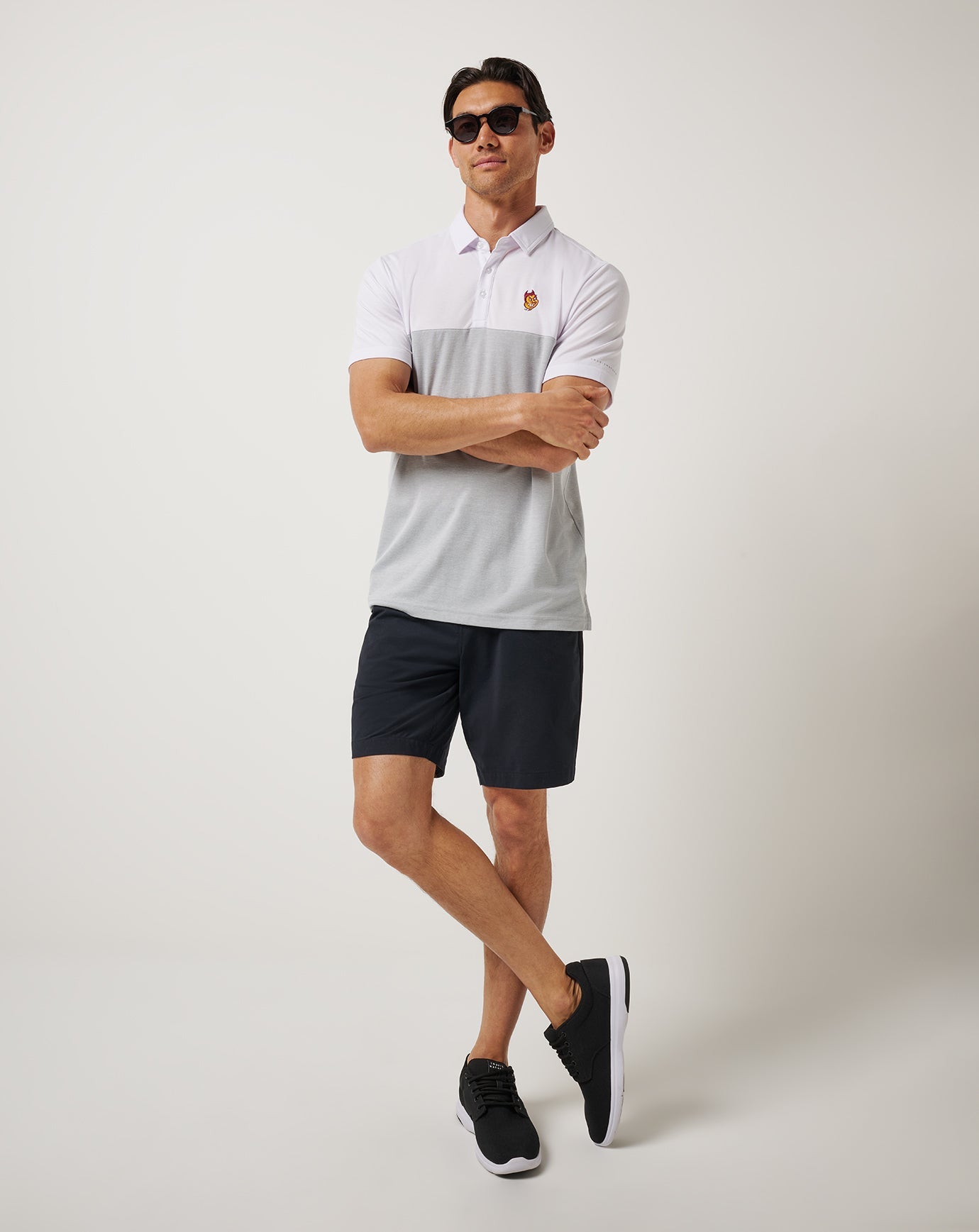 Travis Mathew Outlets ASU Drop Back Polo Game Day|New