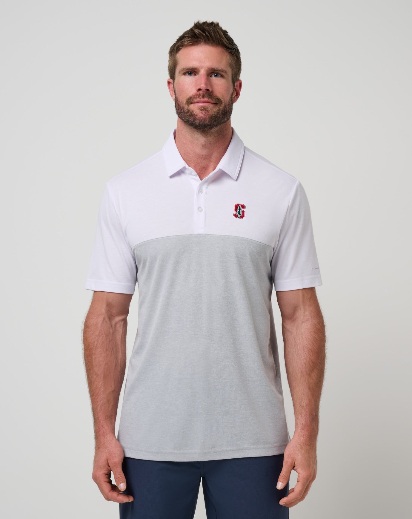 Travis Mathew Online Stanford Drop Back Polo Game Day|New